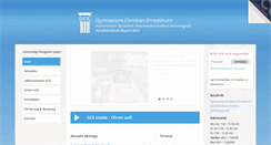 Desktop Screenshot of gce-bayreuth.de